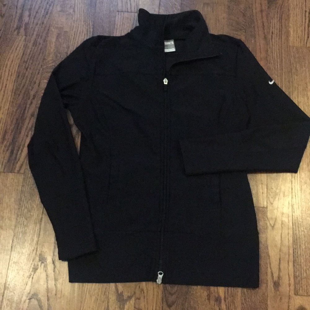 Nike. Medium. Black jacket.